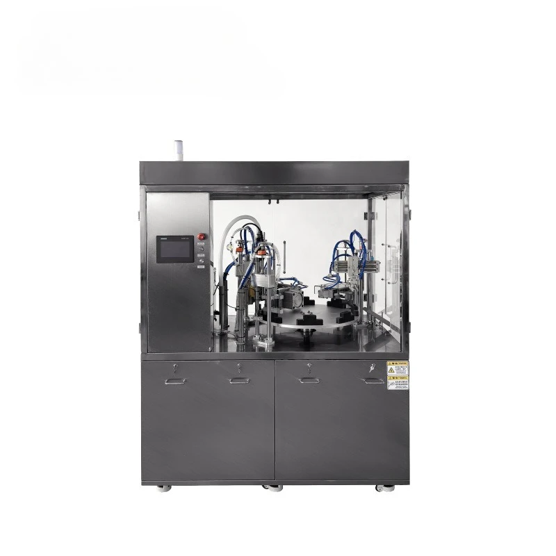 Hot melt 3ml secondary throwing tube filling and sealing machine row plastic secondary  packaging machine porcelain throwing