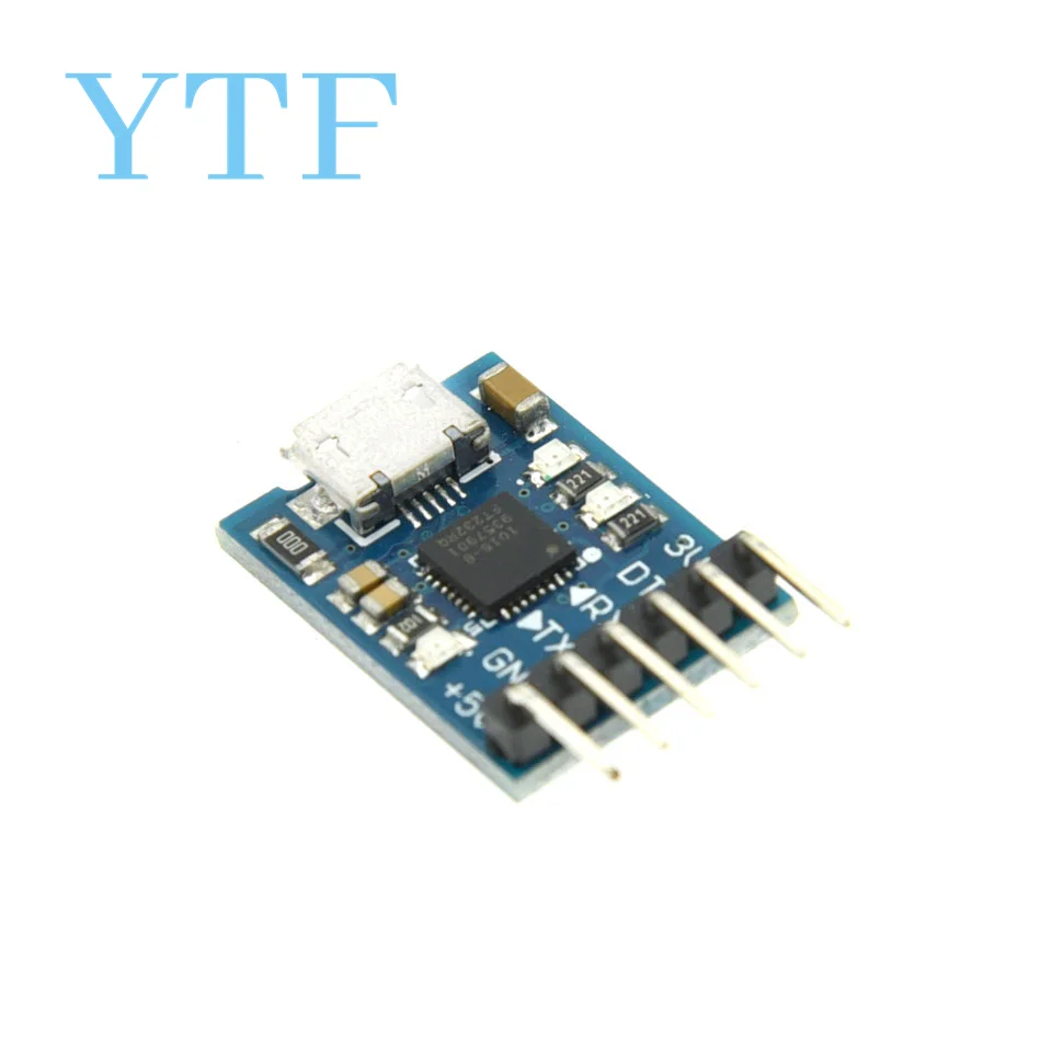 CJMCU CP2102 modul TTL UART, USB mikro ke UART seri 6Pin konverter seri UART STC ganti FT232