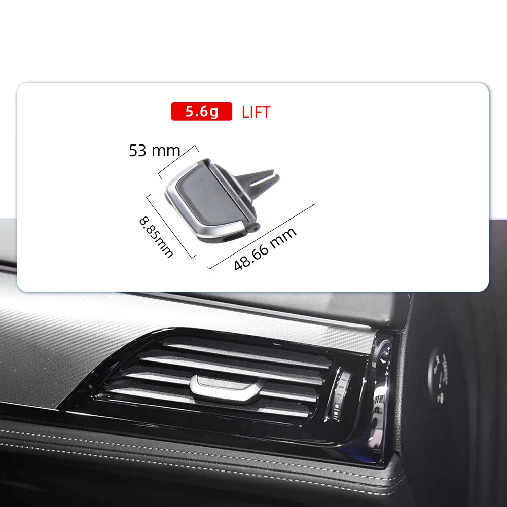 Front Rear Air Conditioner AC Vent Grille Tab Slider Clips Repair Kit For BMW 5 6GT Series G30 G31 G38 G32 520d 525i 530i 540i view 4
