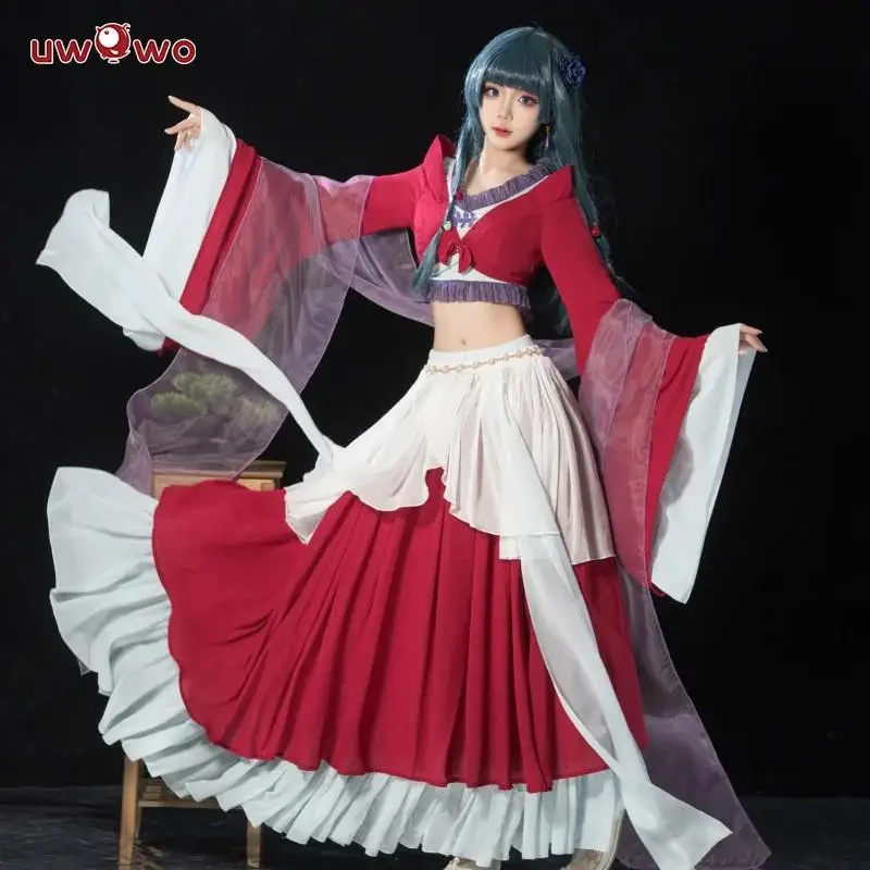 UWOWO Thee Apothecaryy Diariess Maomao Dance Dress Cosplay Costume Dress Halloween Costume