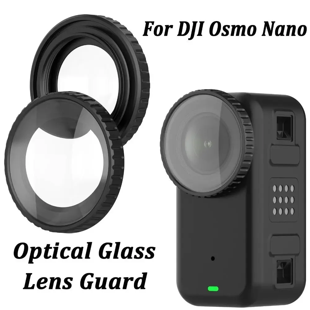 Optischer Glaslinsenschutz, kratzfest, abnehmbarer Linsenschutz, langlebiger Schutzlinsenkappe für DJI Osmo Nano