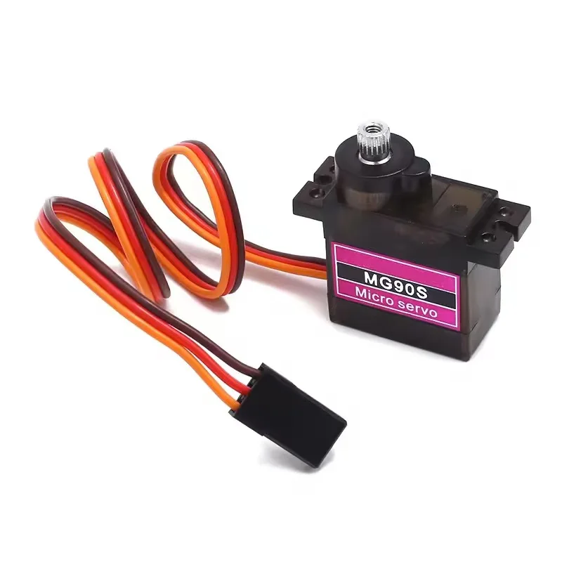 4/5/10/20 pièces MG90S Micro servomoteur engrenage métallique analogique RC servomoteur 180 pour Mini voiture avion hélicoptère Arduino Robot UNO bricolage