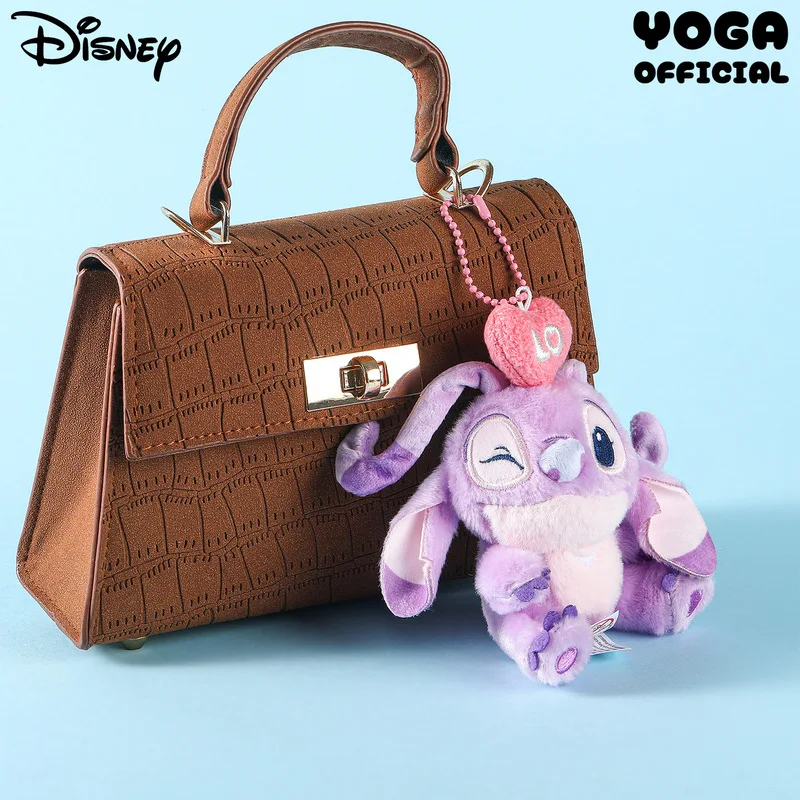anime   Lilo & Stitch   Point   Ange   Poupée en peluche   Porte-clés magnétique   fille   Pendentif de sac   décorer   remplissage en coton pp   Jouet   Couple   Cadeau