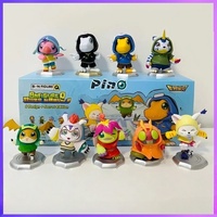 Digimon Adventure Third 03 Series Blind Box Toy Doll Cute Kawaii Anime Figure Agumon Gabumon Patamon Tailmon Tentomon Kids Gift