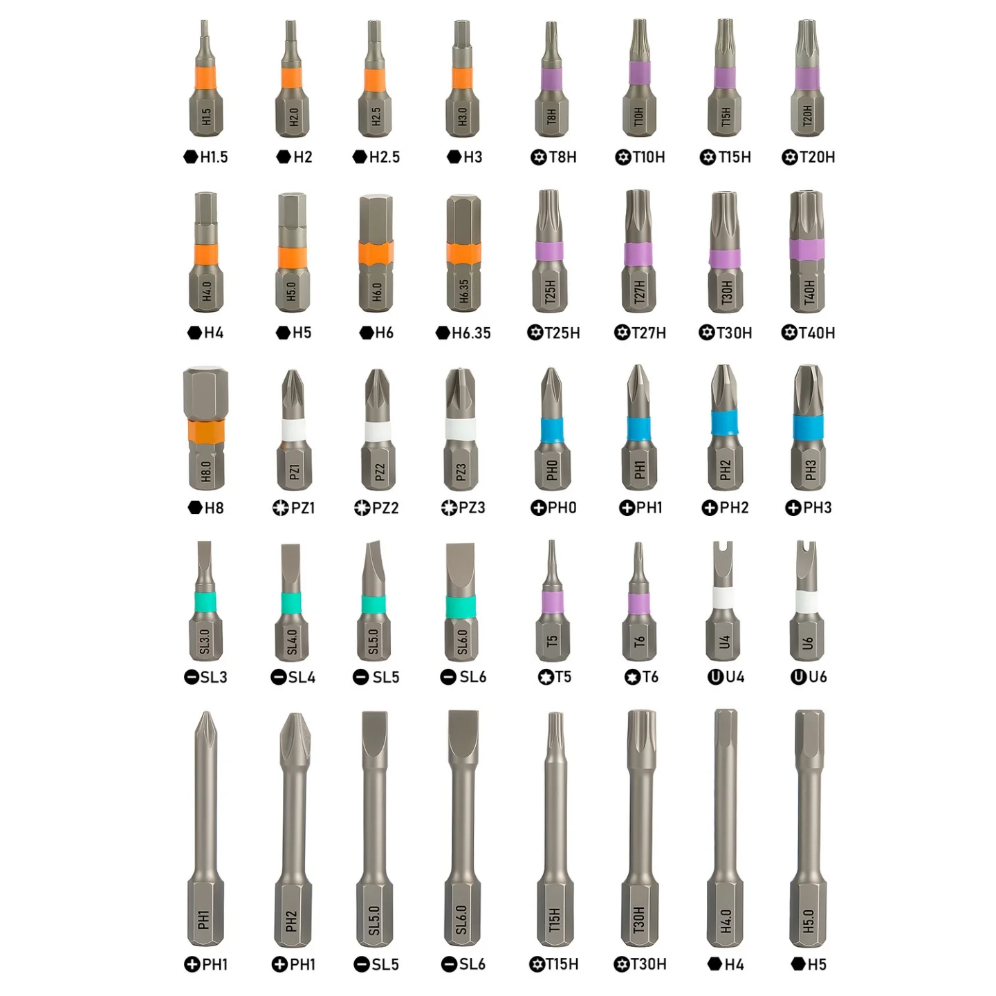 40 in 1 Ratchet Screwdriver Set Magnetic Precision Repair Tool Kit with DIY Rotatable Handle for Home Appliances Bicycle Repair