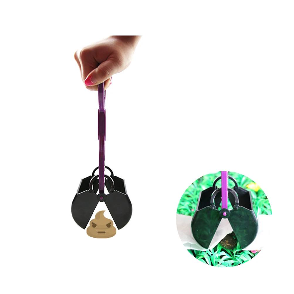 

Portable Pet Poop Scooper Clip Dog Waste Picker Strong Spring Abs Material Lightweight Durable Washable Home Yard Park Outdoor