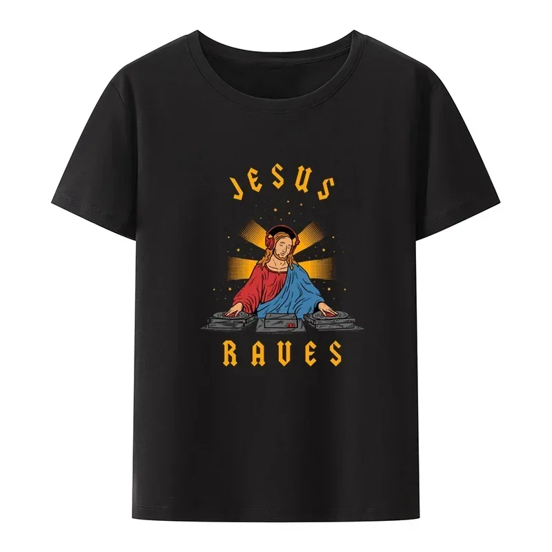 High Quality Short Sleeve Top Not Today Satan Jesus Vs Satan in O-Neck T Shirt Man/Woman Short Sleeve Tees Shirt 2026 New In