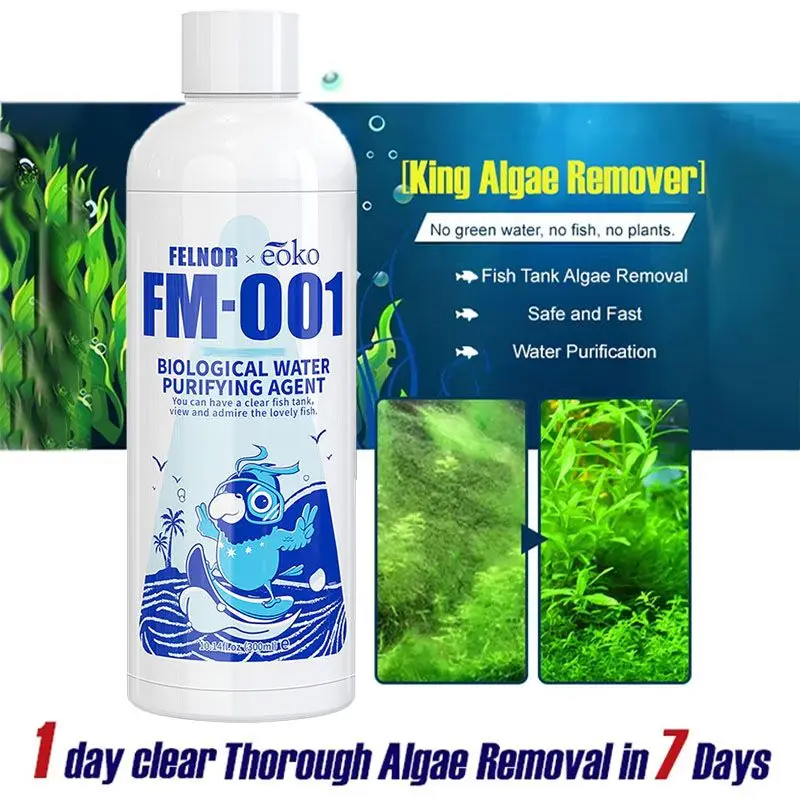 Fish Tanks Aquatic Cleaning Algae Tablets Biological Effective Control Water Algaecide Home Aquarium Odor Remove