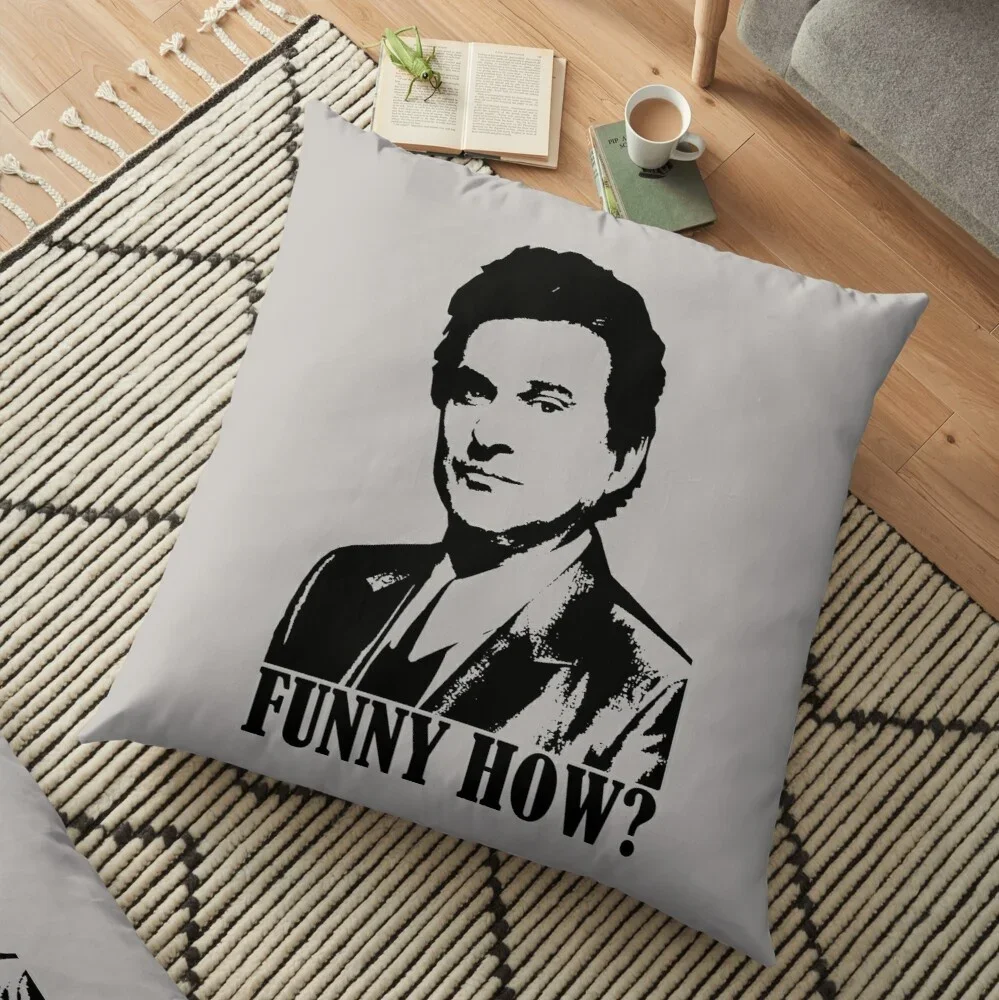 Goodfellas Joe Pesci Funny How? Pattern Pillow Case Fashion Square Cushion Car Sofa Home Office Decor