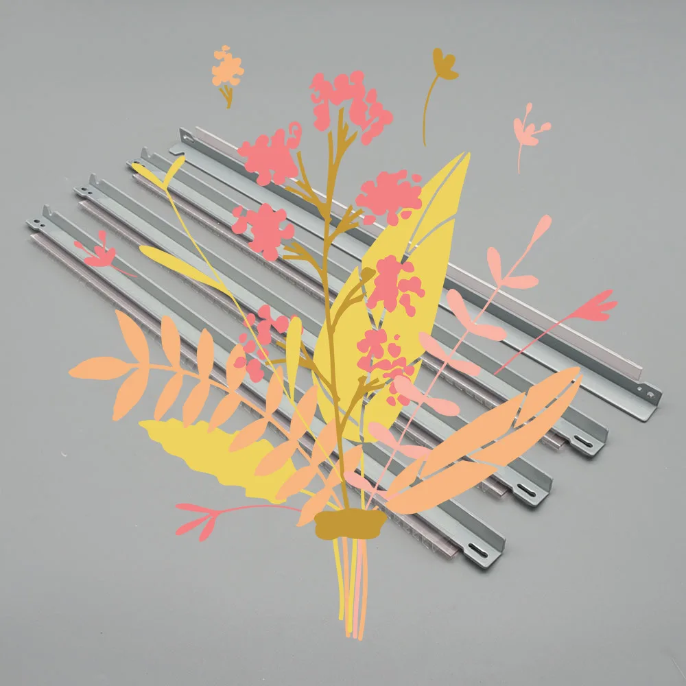 

1Set CMYK Drum Cleaning Blade For Xerox 560 550 C75 C70 250 252 700i 240 242 7500 6550 7780 5065 9065 9070 7785