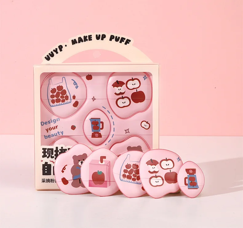 Professional แป้งพัฟแต่งหน้าฟองน้ํา Soft Foundation Blender สําหรับ Liquid Cushion สนุกหยิบเครื่องมือความงาม