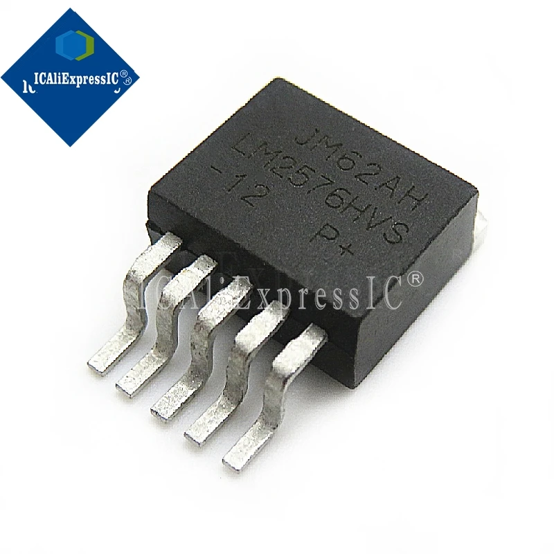 10pcs/lot LM2576HVS-12 LM2576HV 60V step-down voltage regulator 12V SMD original Product In Stock