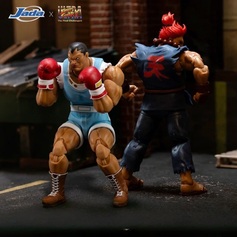 In Stock Jada Toys 1/12 Scale Street Fighter 2 Ghost Boxing King Baisen Collectible Action Figure Toy For Adults Holiday Gifts