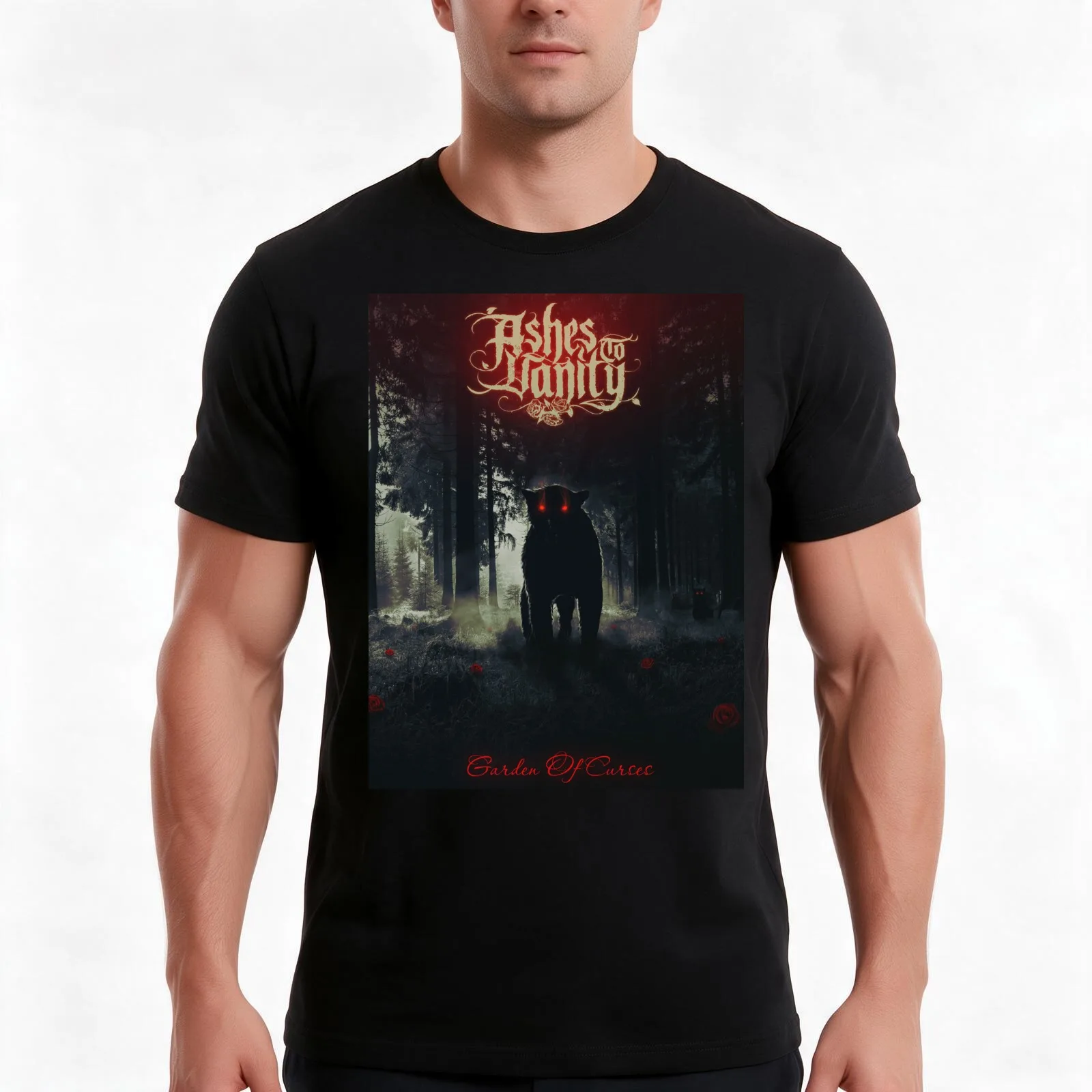 Ashes To vanity T-Shirt, Summer Casual Cotton Tee, Oversized Streetwear Tops, Vintage Graphic Print, Loose Fit Short Sleeve