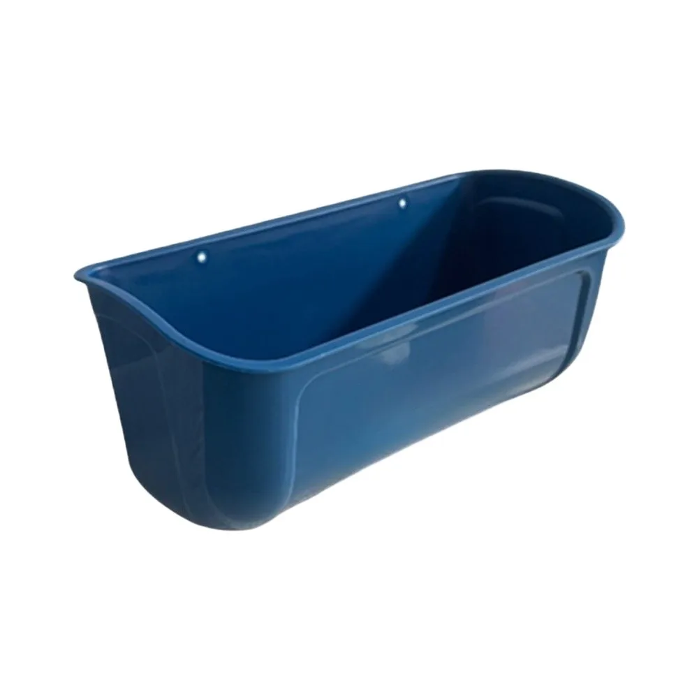 3 Pack Goat Feeding Troughs for Chickens Ducks Geese Hanging Poultry Feeders Built for Outdoor Feeding Performance