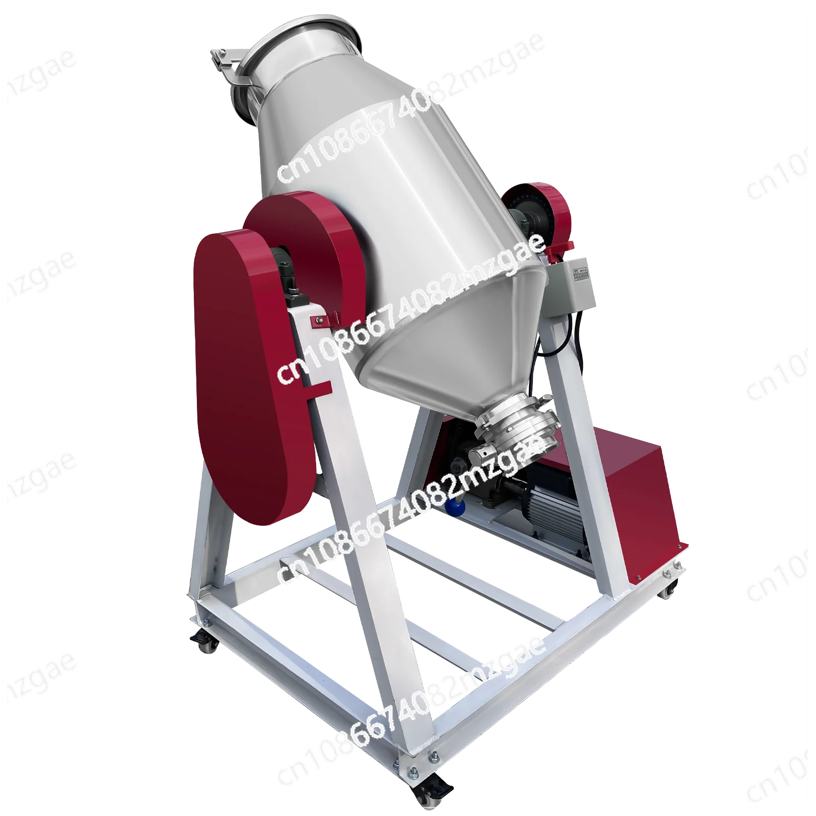 

Dry powder mixer Stainless steel waist drum seasoning Powder mixer Color powder mixer