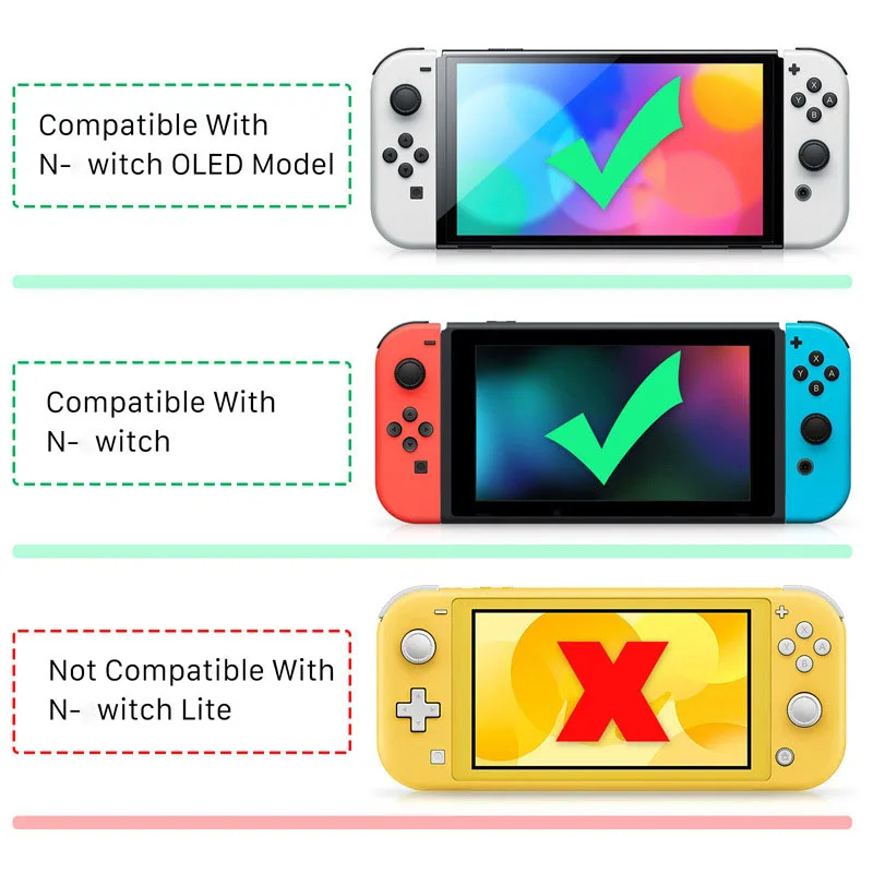 Replacements stand For Switch NS oled For Switch game console Flip Grip Vertical support Bracket game accessory