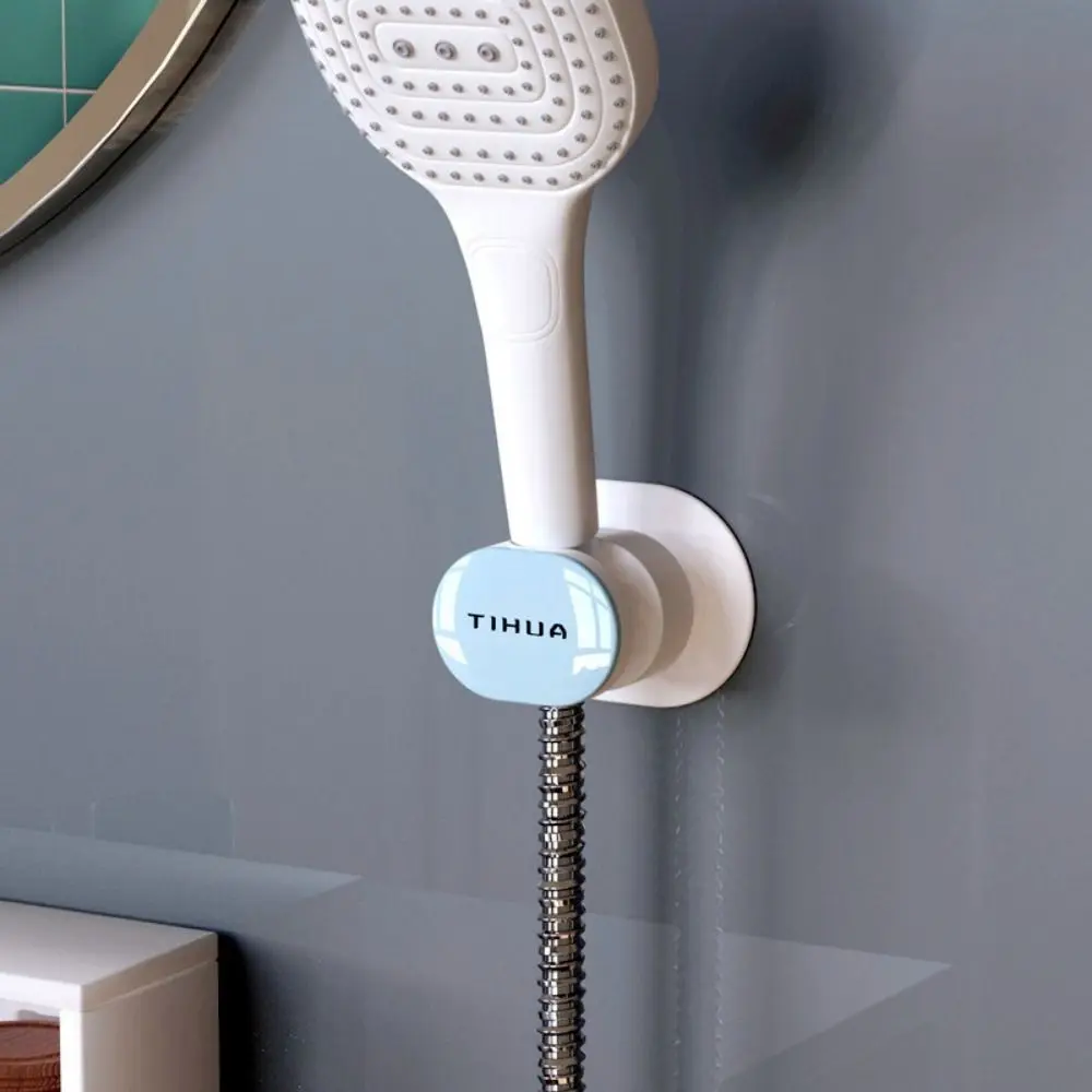 

Punch-free Shower Head Holder Adjustable Self-Adhesive Bath Head Rack Stable Wall Hanging Shower Base Bracket