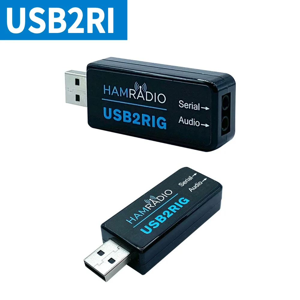 

USB2RIG Radio USB Sound Card Connector For KENWOOD, YAESU, ICOM Business Radio