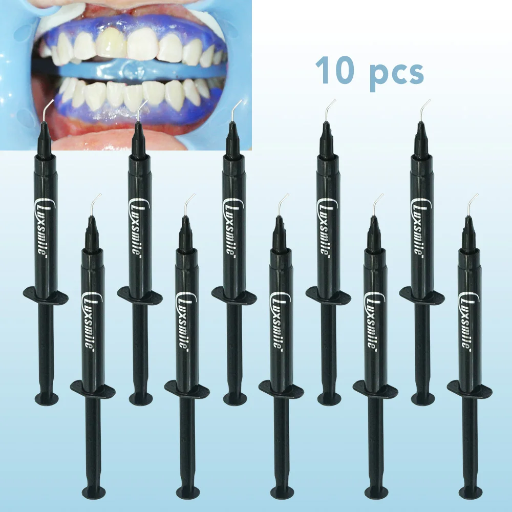 

luxsmile 10pcs Professional Teeth Whitening Gingival Barrier 3ML Dental Gum Dam Teeth Whitening Gum Protector Dental Consumab