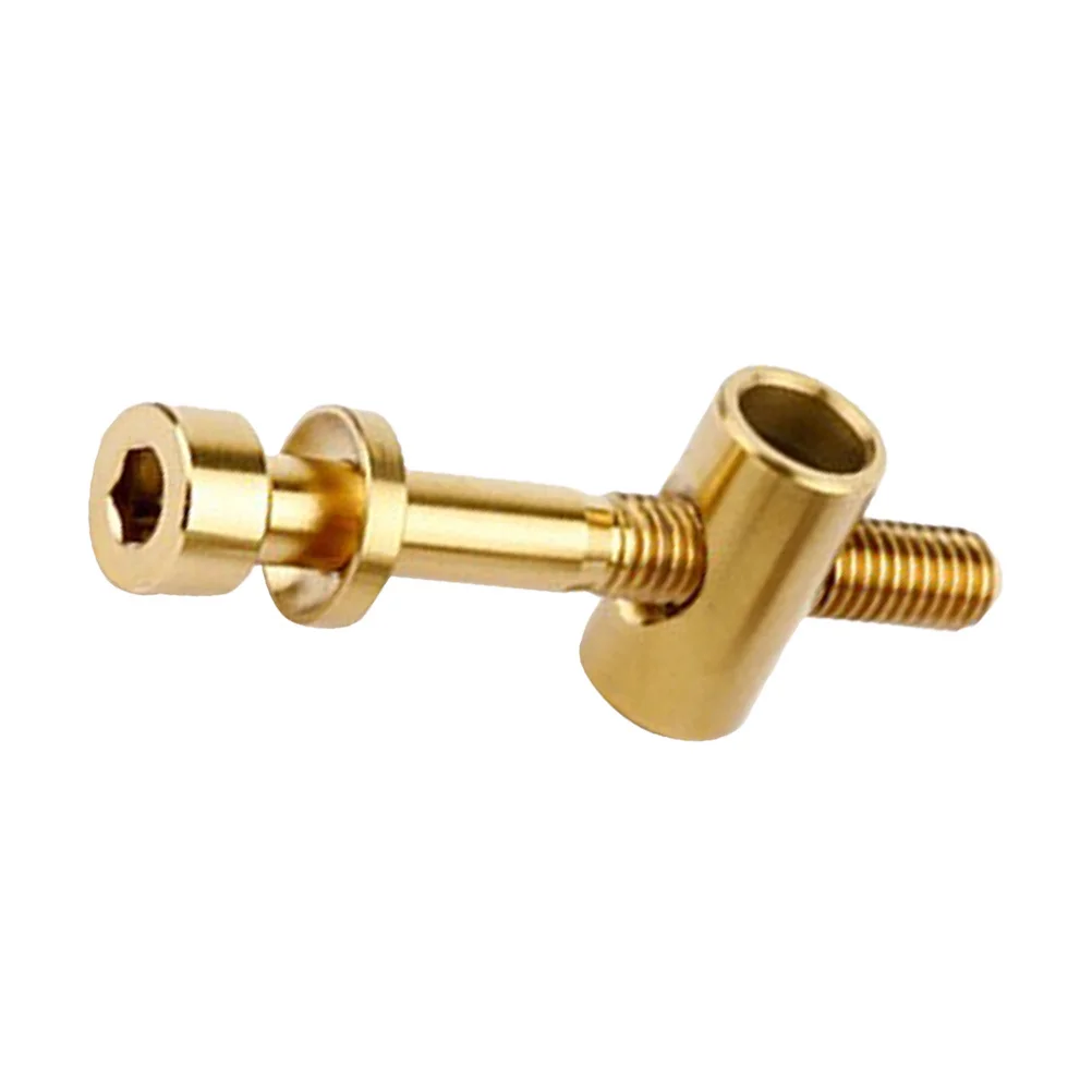 

Bicycle Seatpost Bolt Titanium Alloy Bike Seat Post Washer Nut Wear-Resistant Replacement Accessory Bike Titanium Bolt