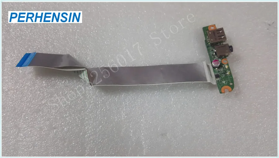 Genuine Laptop FOR HP 15 15-N 15T-N 15-F USB Audio Jack Module W/Cable DA0U83TB6E0 P/N 732077-001  100% Works Perfectly