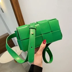 Nuove Mini borse tessute in pelle di tendenza per le donne borse piccole di design di lusso Shopper borsa a tracolla incrociata da sera Bolsa Feminina