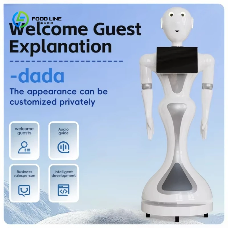 Factory Price Commercial Reception Robot Cheap AI Service Welcome Robot for Retail Businesses