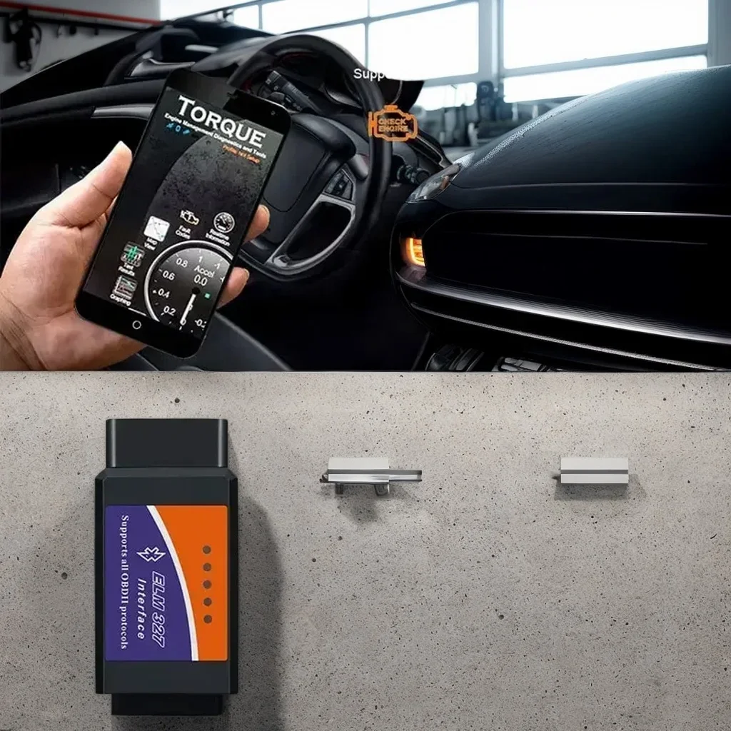 

1 шт. сканер ELM327 OBD2 — инструмент диагностики автомобиля Bluetooth для Android/iOS (считыватель кодов неисправностей)