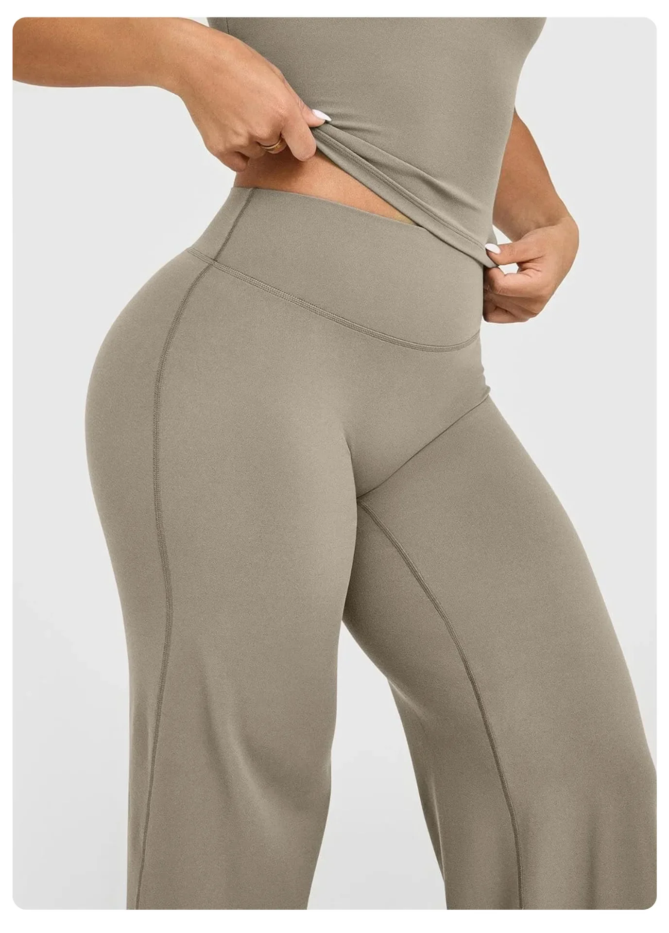 Popular High-Waisted Yoga Pants for Women: Slim-Fitting, Quick-Drying, Premium Look, No Camel Toe, Suitable for Outer Wear, Stre