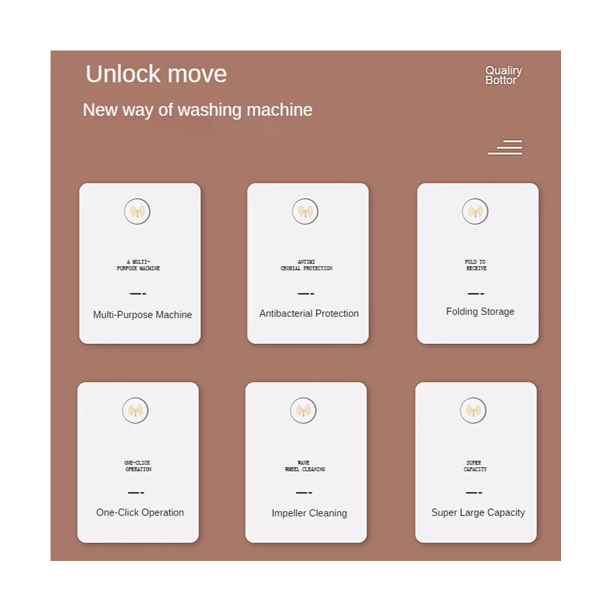 Portable Washing Machine Mini Washer Cleaning Blue Light Half Automatic Washt Socks for Apartment Travelling EU Plug-A