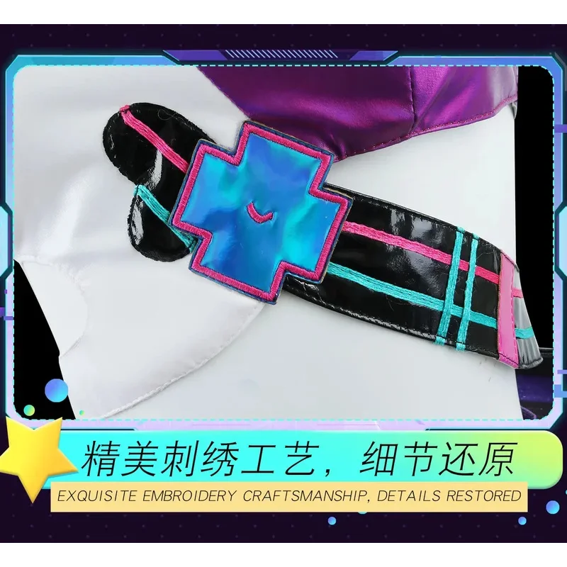 Zizi 2025 【Wetrose】 Muse Dash Miku disfraz de Cosplay Collab conjunto completo de cuero Sexy lindo traje de escenario peluca Halloween Navidad