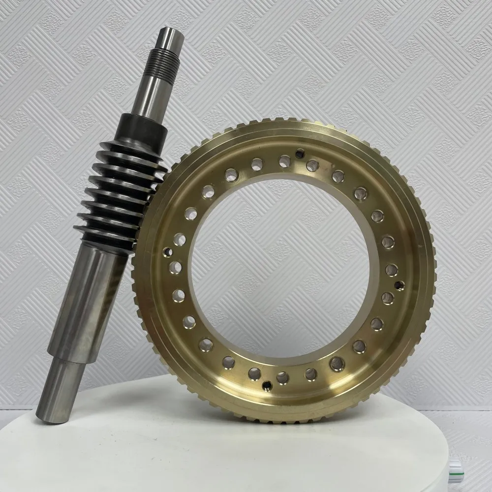 Precision Worm Gear Drive Accessories For Textile Machinery