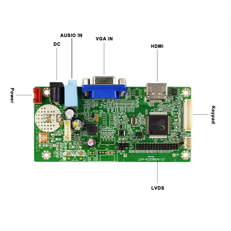 Imagem -05 - Innolux-módulo Driver Board Display Industrial 1280x720 Resolução Brilho 750 Tela Lcd Dj101ia07a 101