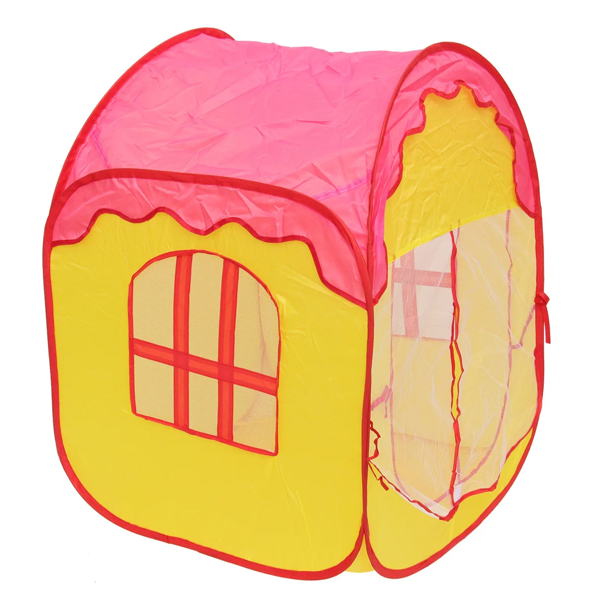 Tente de jeu pliable pour enfants, maison Portable, Design intérieur et extérieur pour enfants de 4 à 6 ans, installation facile