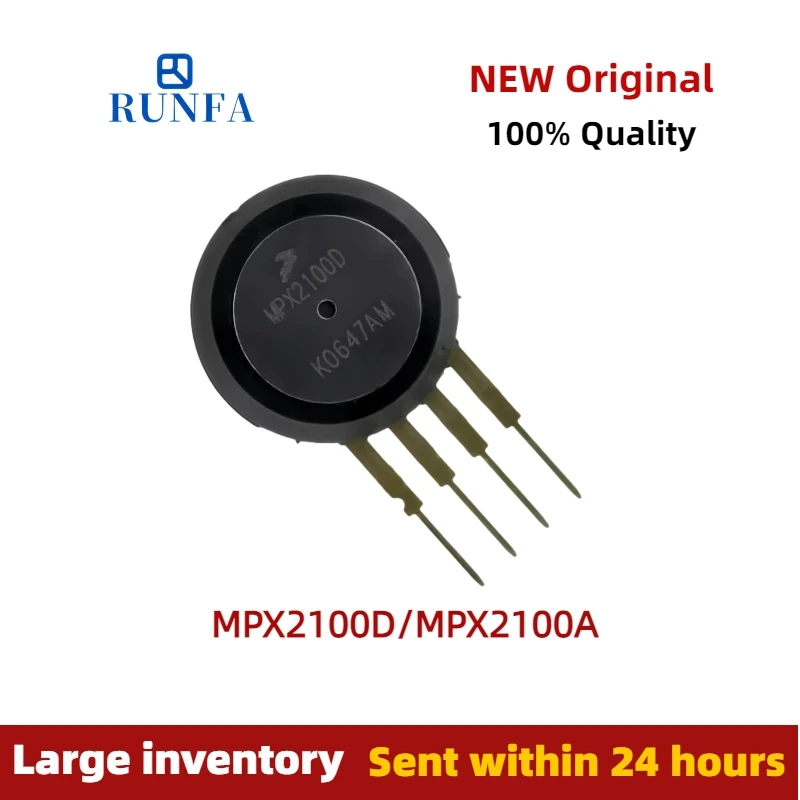 1PCS/lot MPX2100D MPX2100A MPX2100G MPX2100 100kPa Pressure sensor temperature compensation Chip original