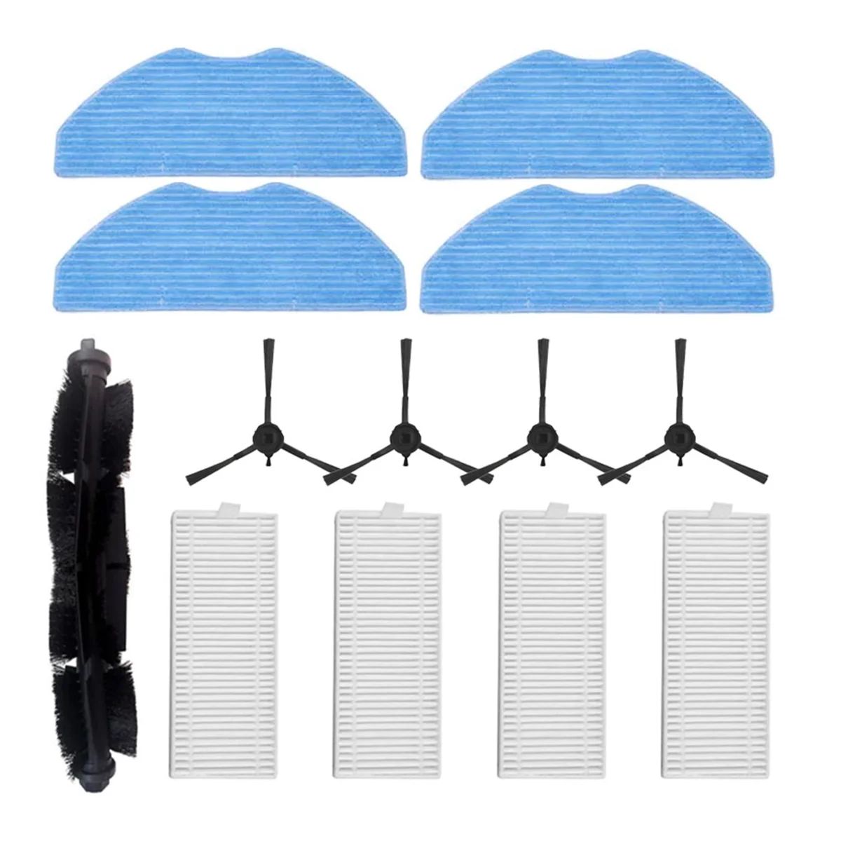 popular For Polaris PVCR 6001 IQ Home Aqua Replacement Parts Accessories Main Side Brush Hepa Filter Mop Cloth