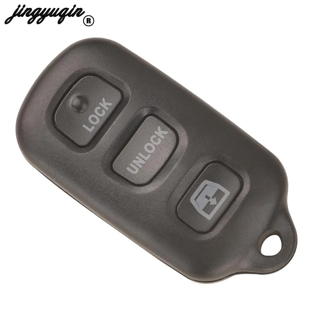 jingyuqin for Toyota Sequoia 4-Runner 4Runner 2003-2008 Keyless replacement 3+1/2+1 buttons panic keyless remote control housing