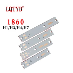 銅メッキの自動車用ブラケット,1860c,6個,LED,パーティー用,1,3,4 h