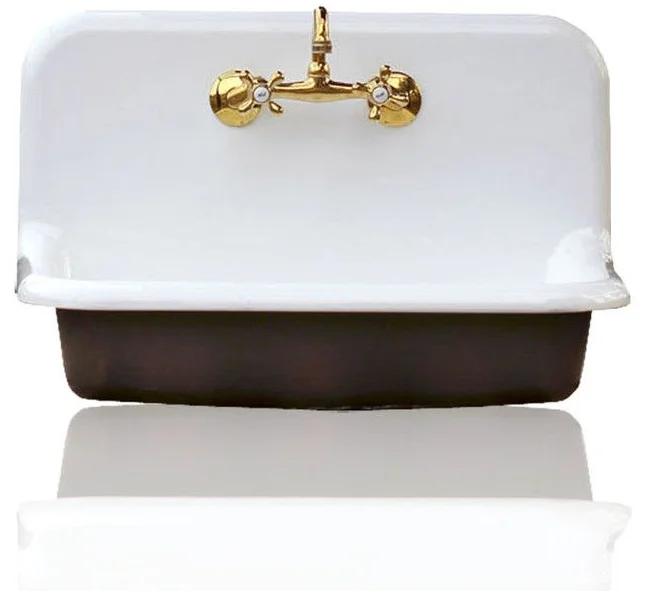 Customized Bathroom Cast Iron Enamel Wall-Hung Basin Exported to the United States Washing, Washing, Washing, Washing and