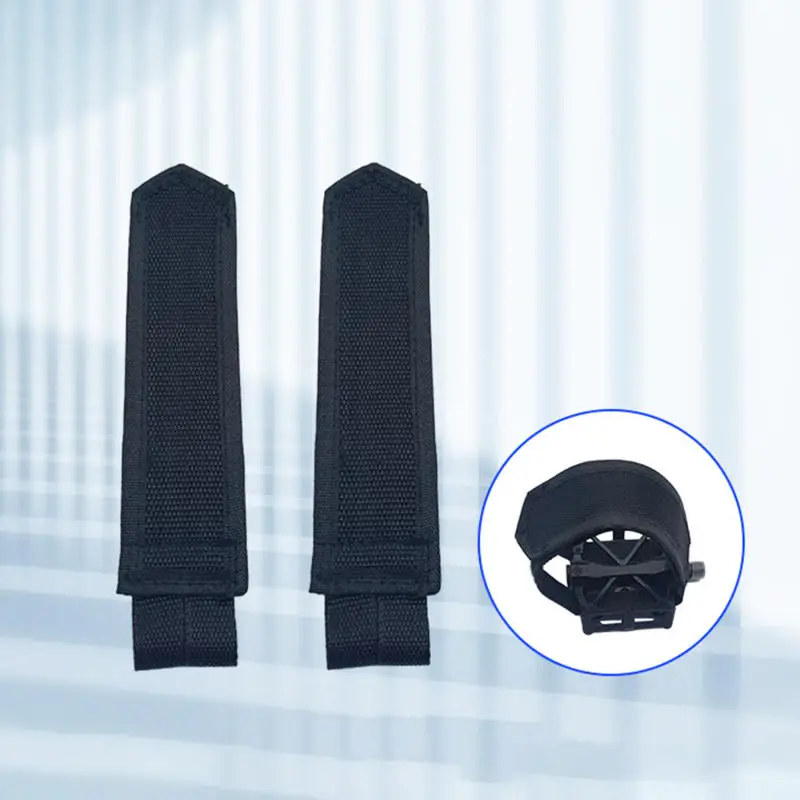 1/2Pcs Outdoor Bicycle Pedals Foot Binding Strap Cycling Accessories Made Of Nylon+Velcro Strap Foot Binding Cover