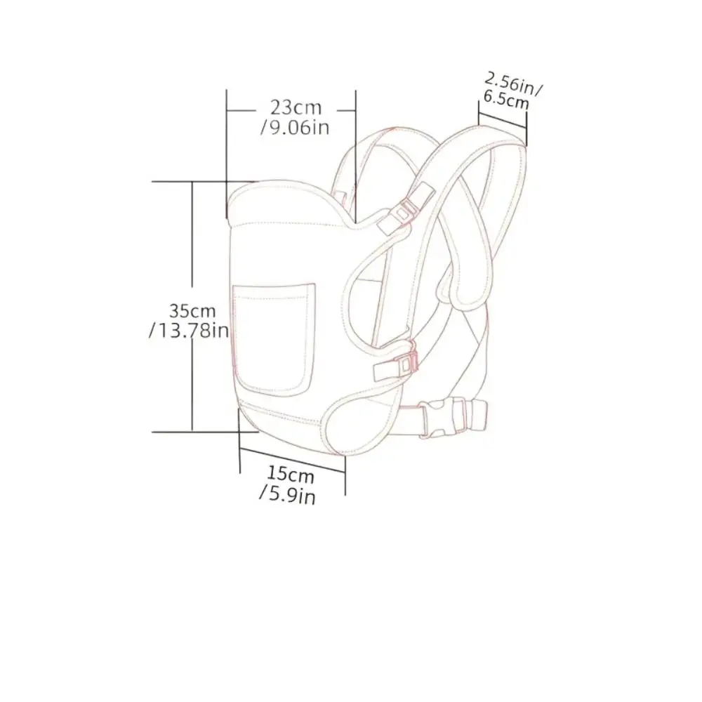 بلون الطفل التفاف الناقل متعدد الوظائف المزدوج الكتف الرضع حقائب الظهر القماش أفقي عقد نوع الوليد الرافعة التفاف