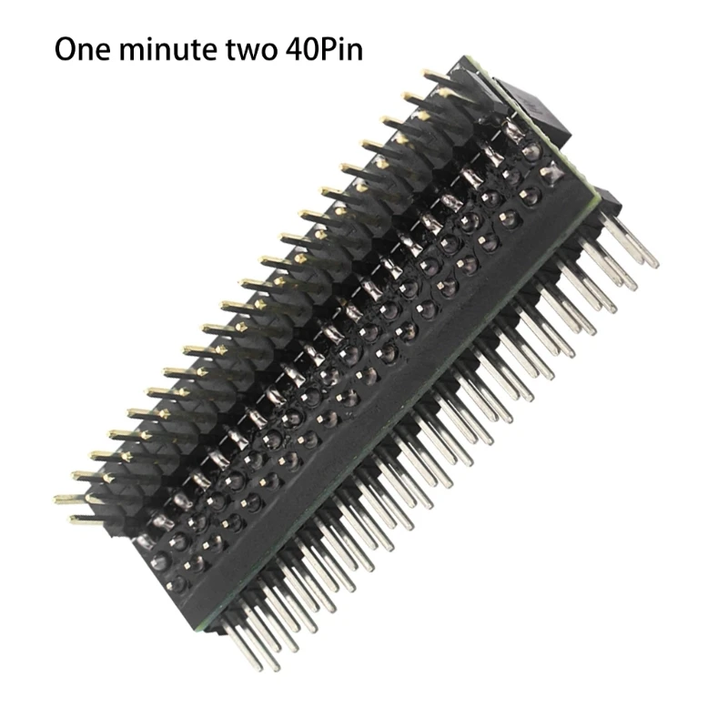 GPIO Expansion Board 1 to 2 40Pin 2x20 Pins Side Leads Out of Convenient Use for 4B/3B+/3B/2B