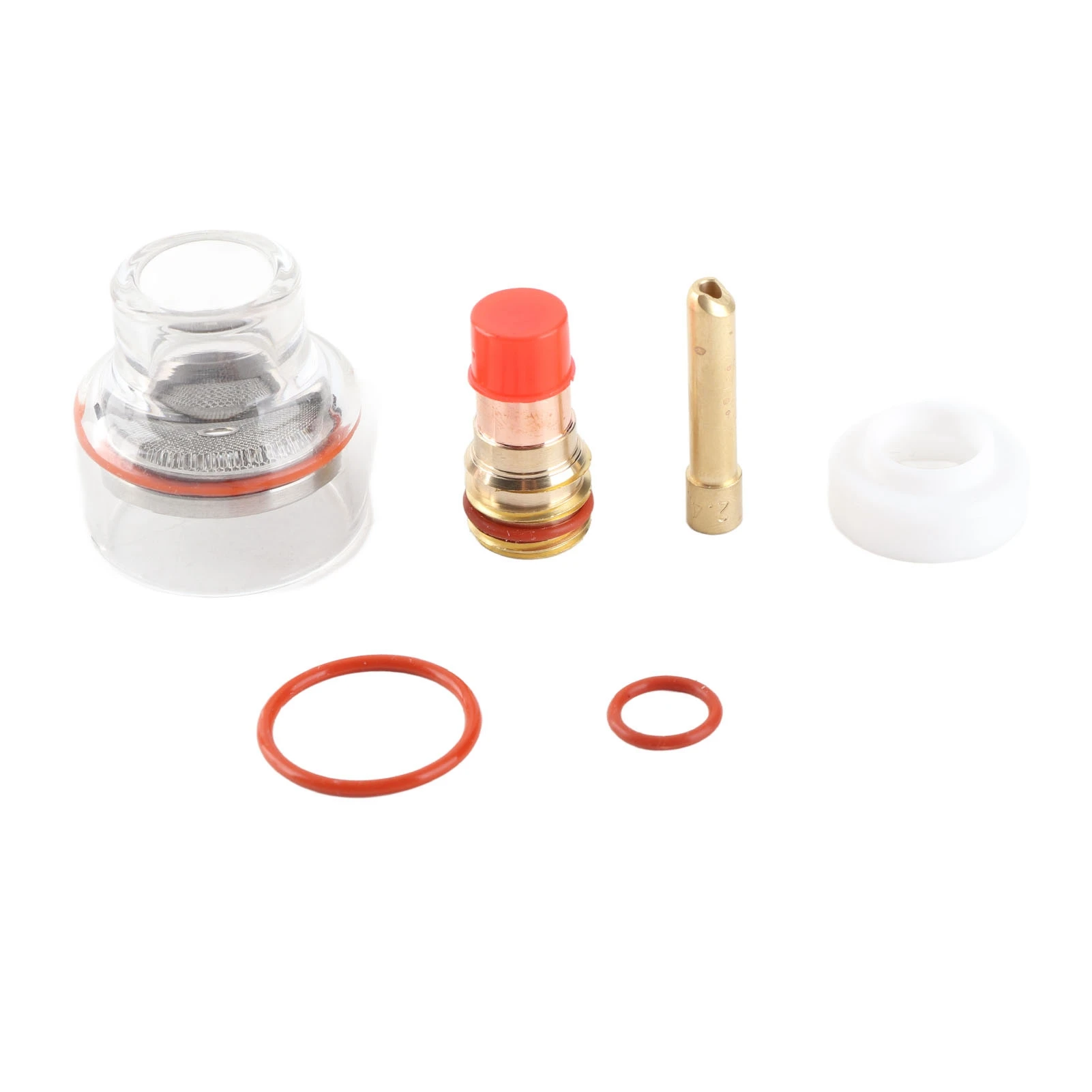 

WP Welding Torch Kit Accessories WP Torch Gas Lens Collet Glass Cup for WP‑17/18/26 Torch Glass Cup