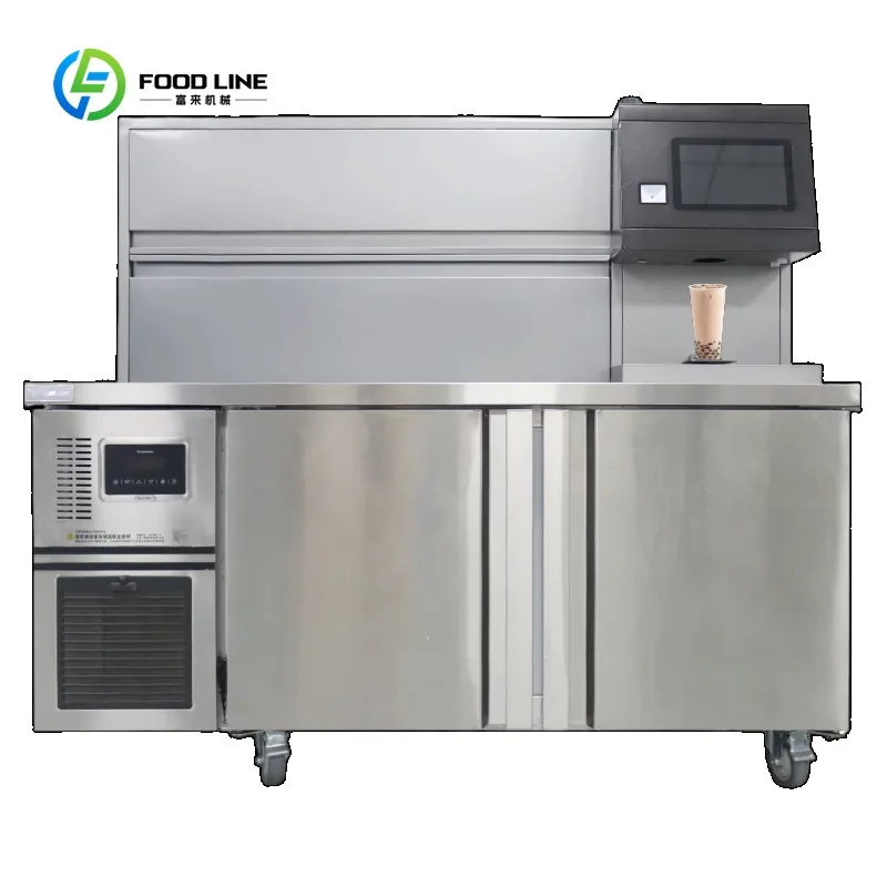 Customized 1100W Full Automatic Bubble Tea Machine Temperature Control for Boba Milk Tea Shop CE Certified