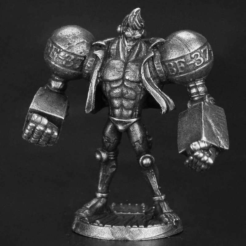 Cupronickel Metal One Piece Monkey D Luffy Model żołnierza Zabawki Figurki akcji Pulpit Statyczna ozdoba Akcesoria Gra Piece