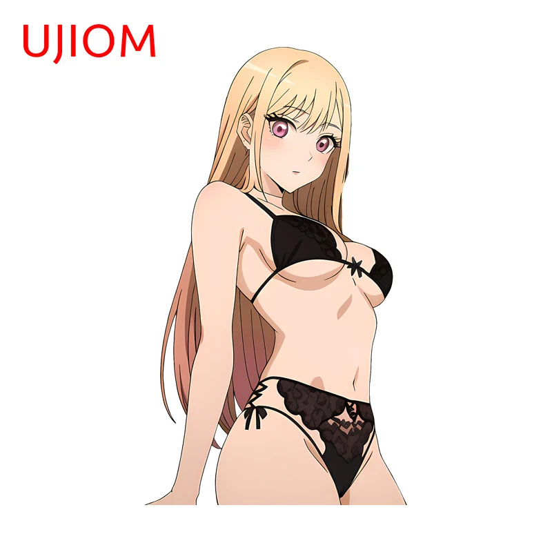 UJIOM Bikini Girl Wall Sticker Sexy And Pretty Marin Anime Figure Enchanting Elegant High Quality Graphics Decal Home Decor - view 2
