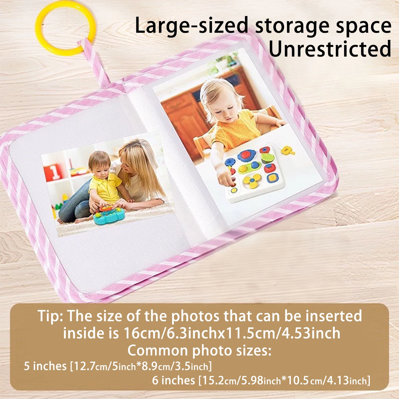 Giocattoli per bambini, libri di stoffa silenziosi, album fotografici, immagini, libri interattivi educativi per la prima educazione