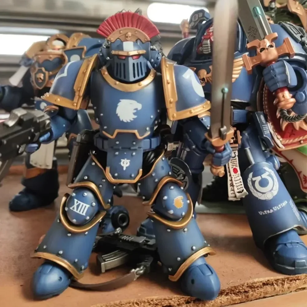 Vreugde Speelgoed 1/18 Action Figure Ultramarines Figuur Legioen MKIII Power Sword Tactische Squad Sergeant Gezamenlijke Beweegbare Beeldje Anime Speelgoed