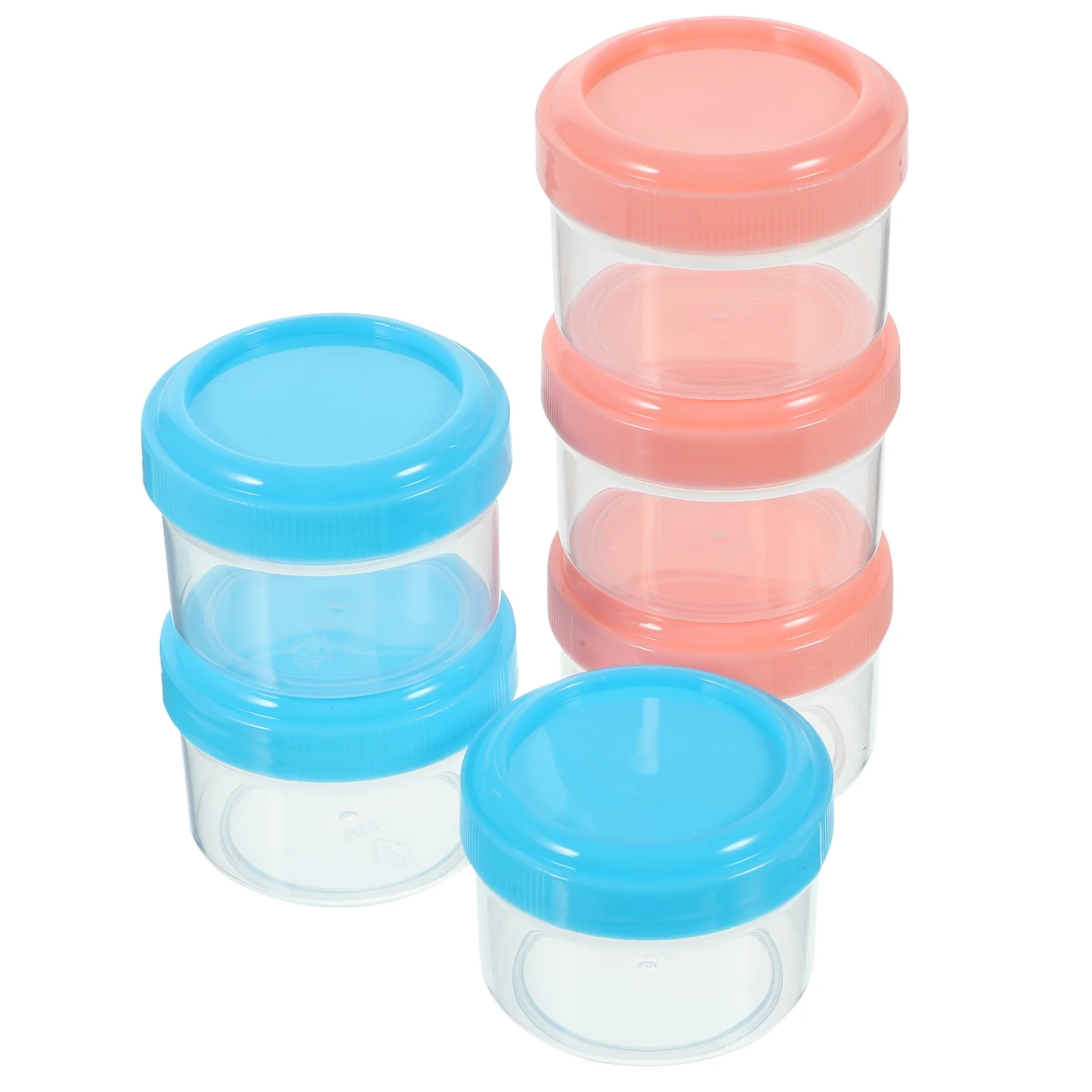 Salad Dressing Container Small Condiment Container with Lids Sauce Cups Plastic Seasoning Box Barbecue Spice Jar